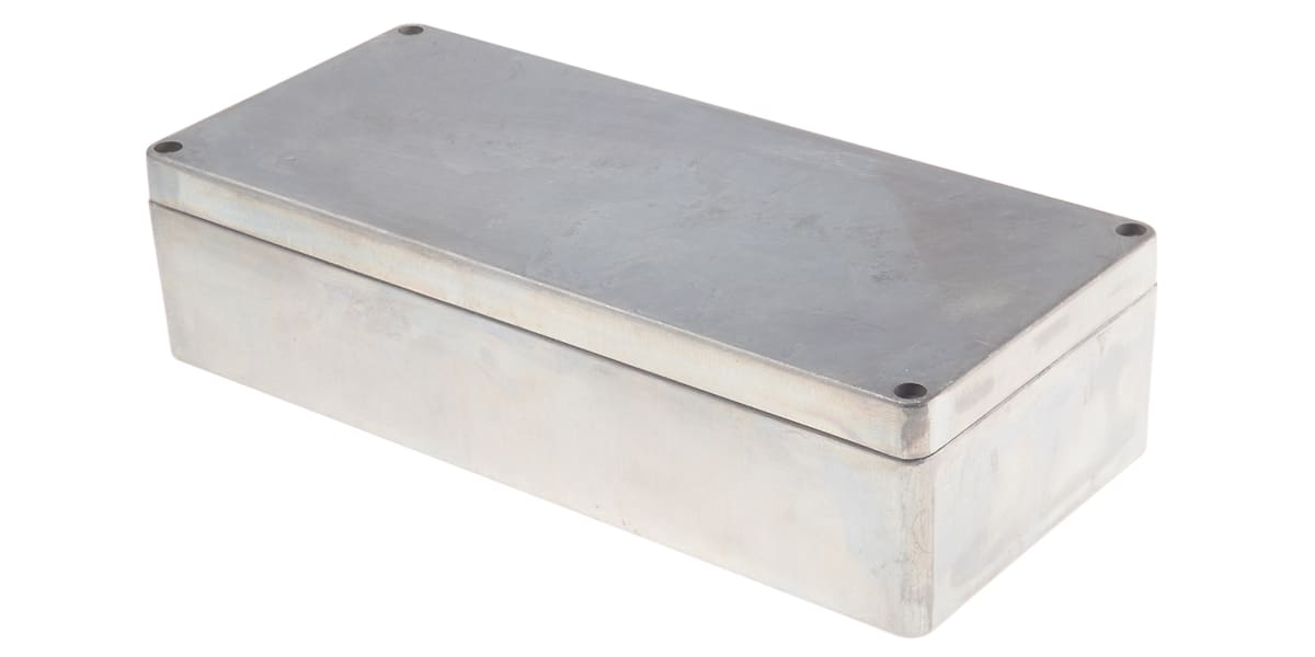 Product image for Aluminium Enclosure, Nat, 360x160x90mm