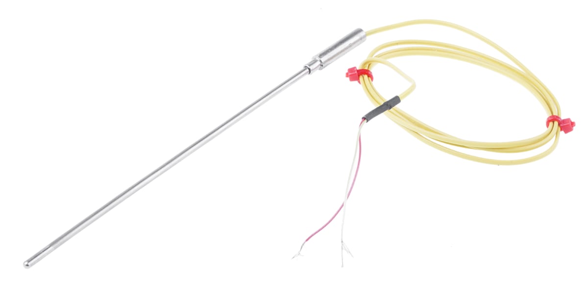 Product image for Type K Thermocouple, S/S, 3x150mm + ANSI