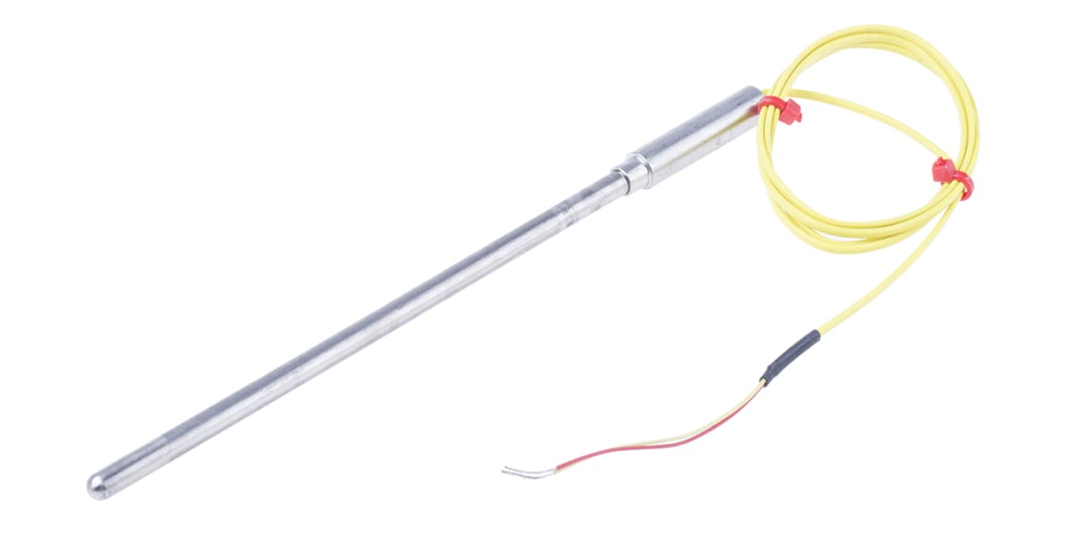 Product image for Type K Thermocouple,S/S, 6x150mm + ANSI