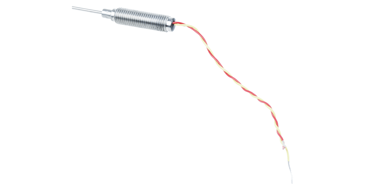 Product image for Type K Thermocouple,S/S,1.5x150mm + ANSI