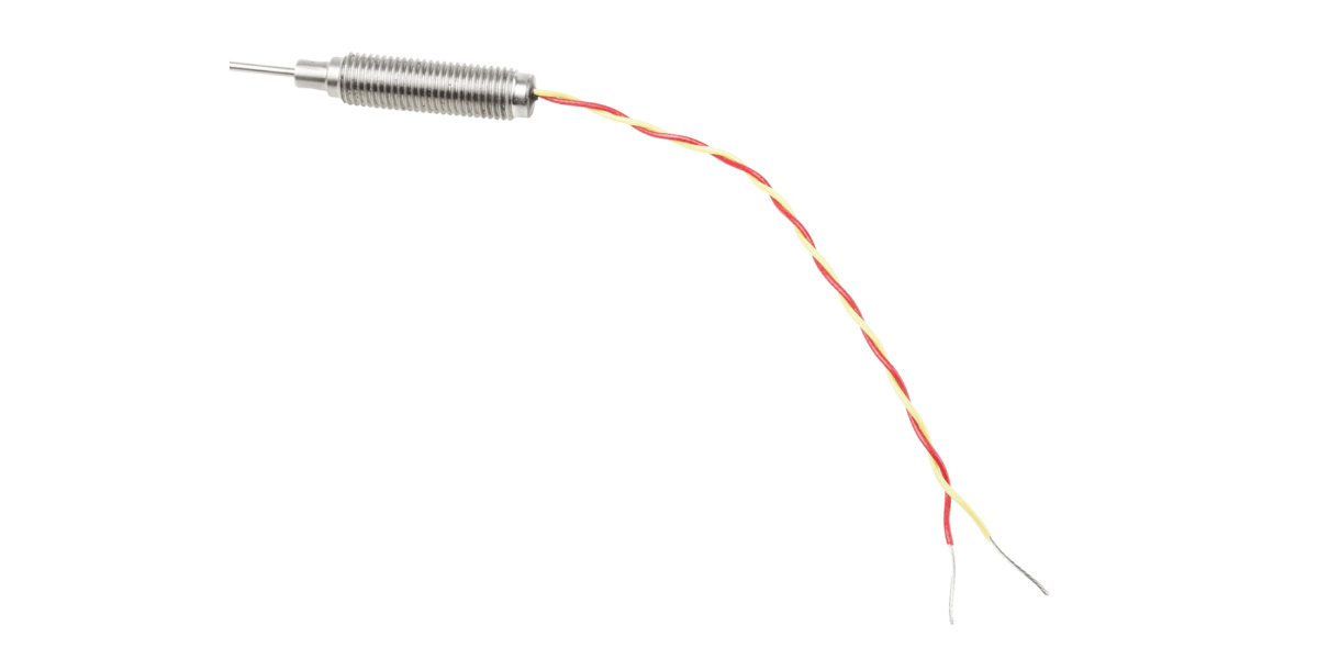 Product image for Type K Thermocouple,S/S,1.5x250mm + ANSI