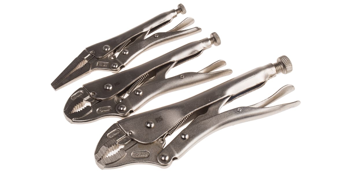 Product image for 3 piece Vise Grip(R) locking plier set