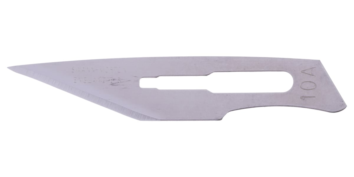 Product image for Swann-Morton No.10A Carbon Steel Scalpel Blade