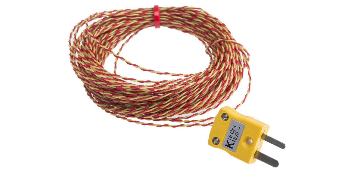 Product image for ANSI K thermocouple exposed Junction 10m