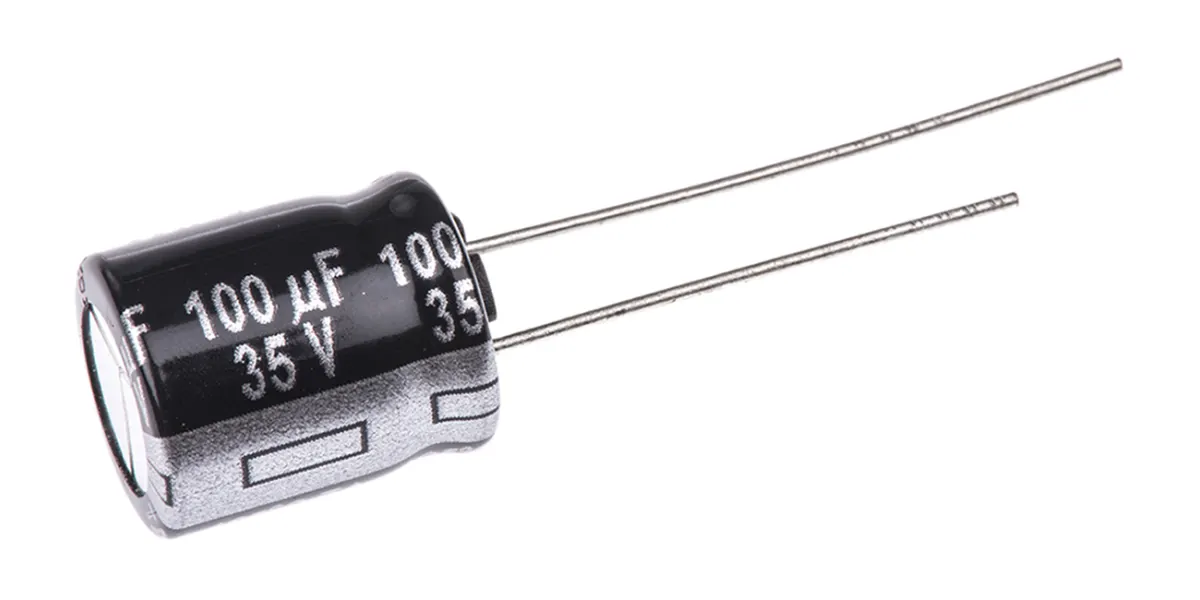 Product image for CAPACITOR AL THT SERIES TA 100UF 35V