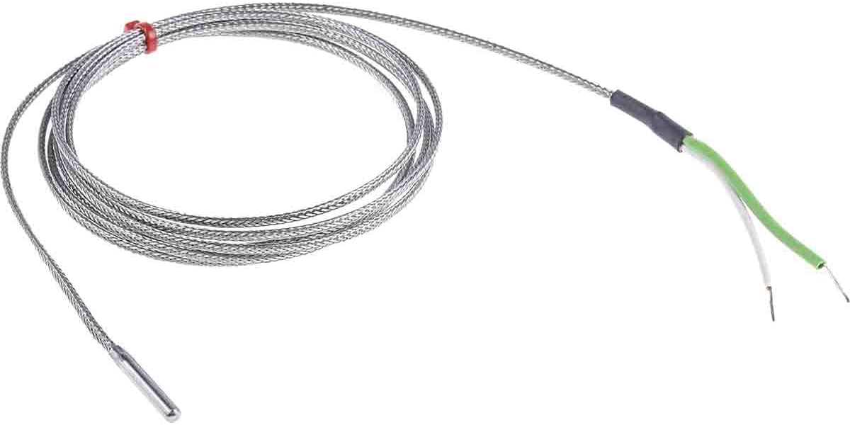 Product image for Type K Thermocouple 2m braided cable