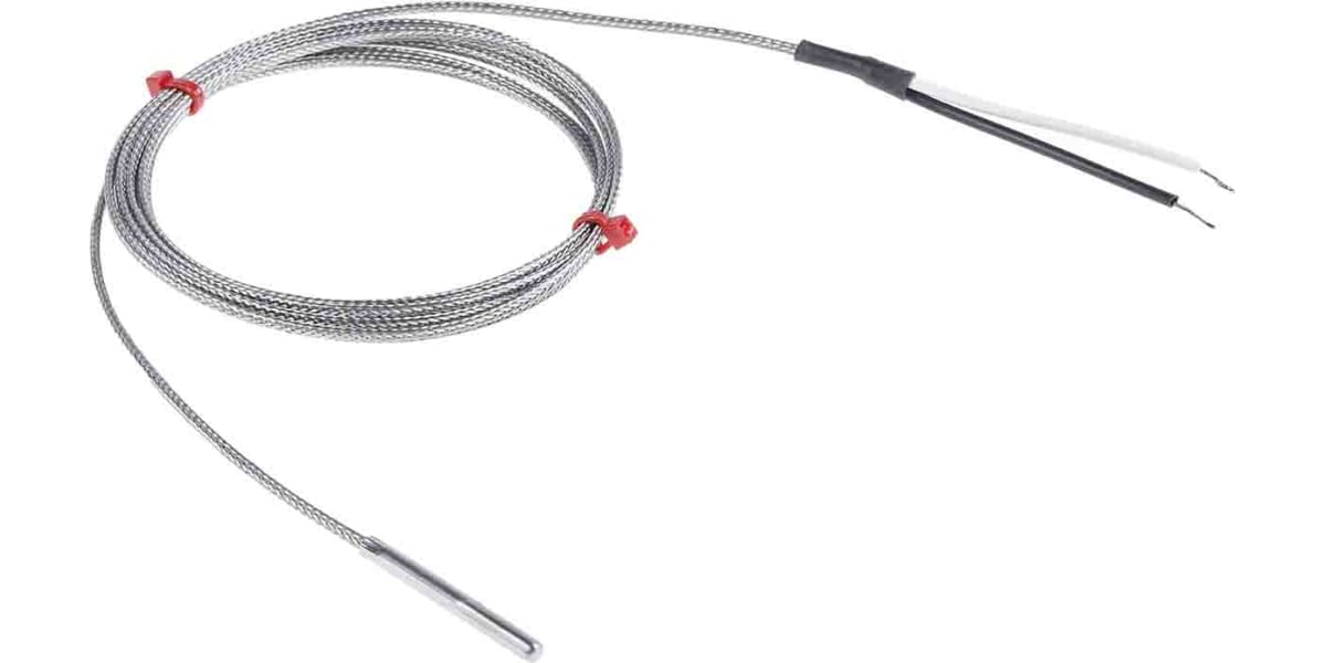 Product image for Type J Thermocouple 2m braided cable