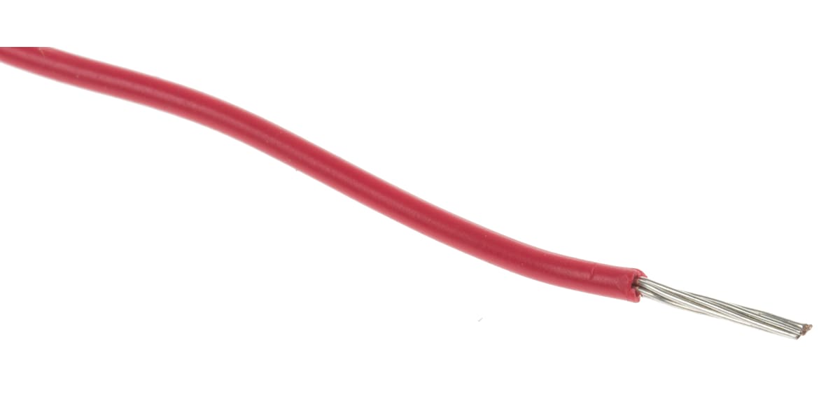 Product image for UL3266 Hook-up wire 26AWG Red 100m