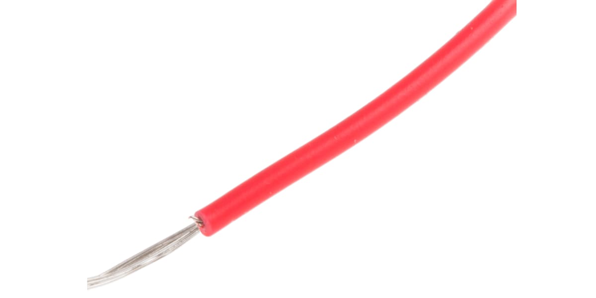 Product image for UL1007 Hook-Up wire 26AWG Red 100m