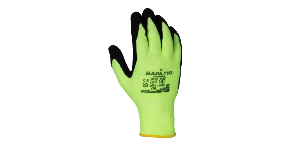 Nitrile Coated Work Gloves (Large, Size 9)