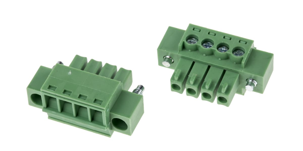 Product image for 3.5mm Plug with Flange 8A 4 Way