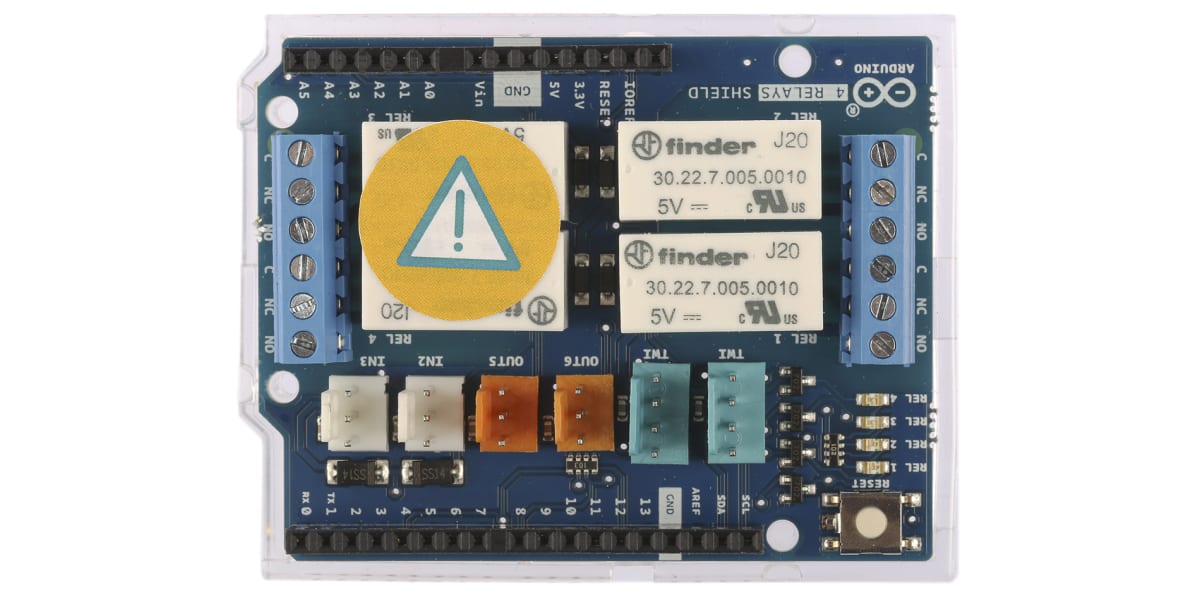 Product image for Arduino A000110 Arduino Quad Relay