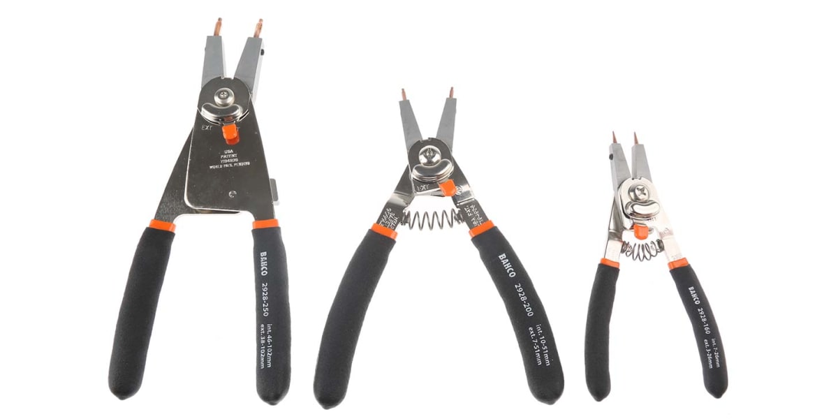 Product image for Bahco 300 mm Plier Set