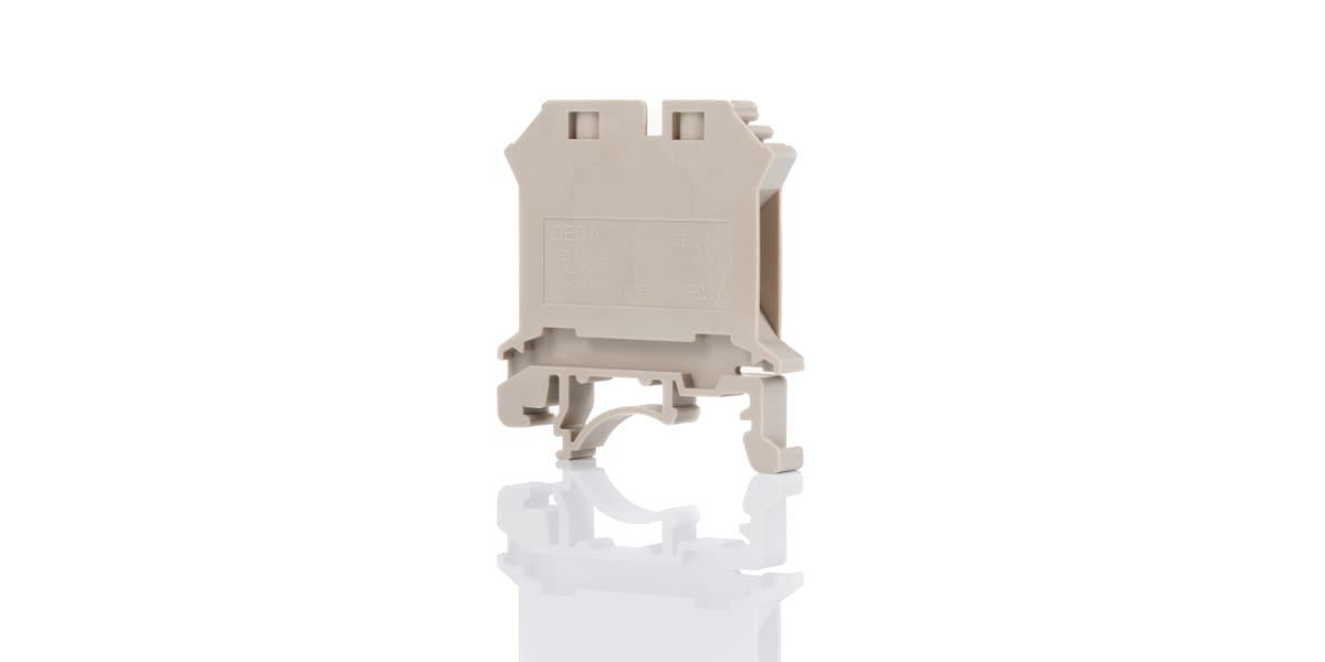 Product image for Din Rail mini Terminal Blocks, 4sq.mm