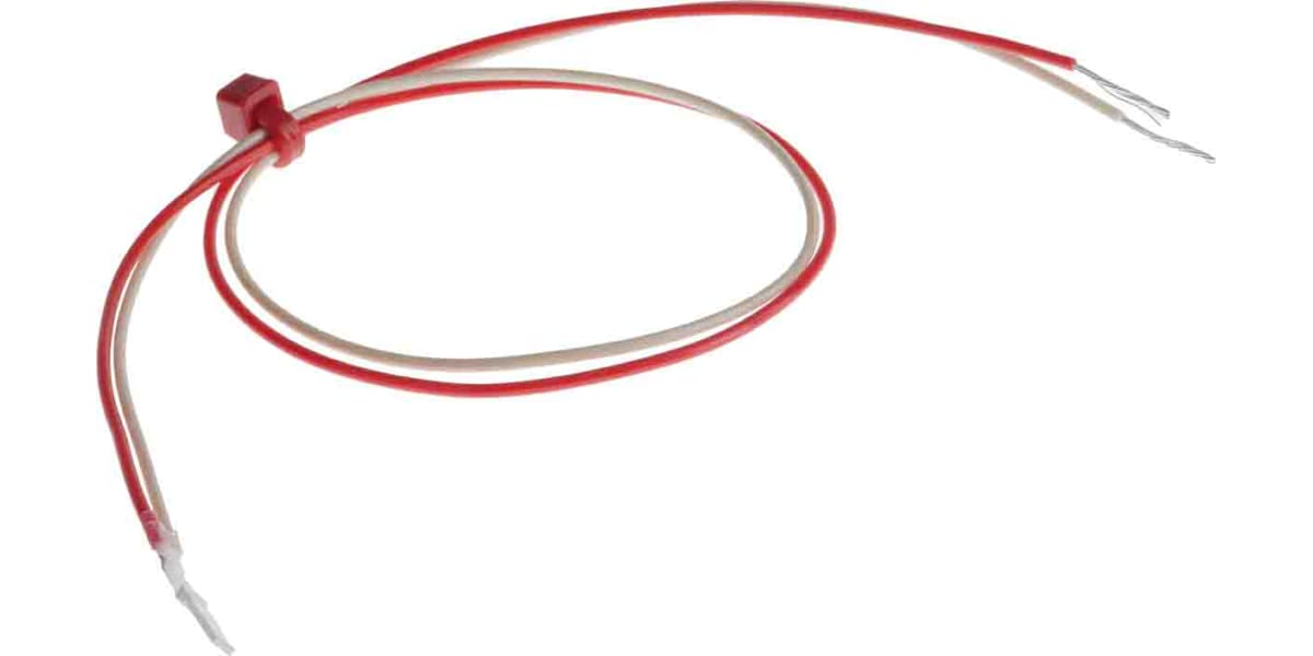 Product image for Pt1000 2x10 Class B 300 mm leads, 7/0.2