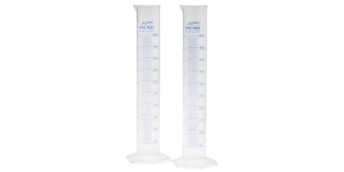 Product image for TPX measuring cylinder Class A 500ml