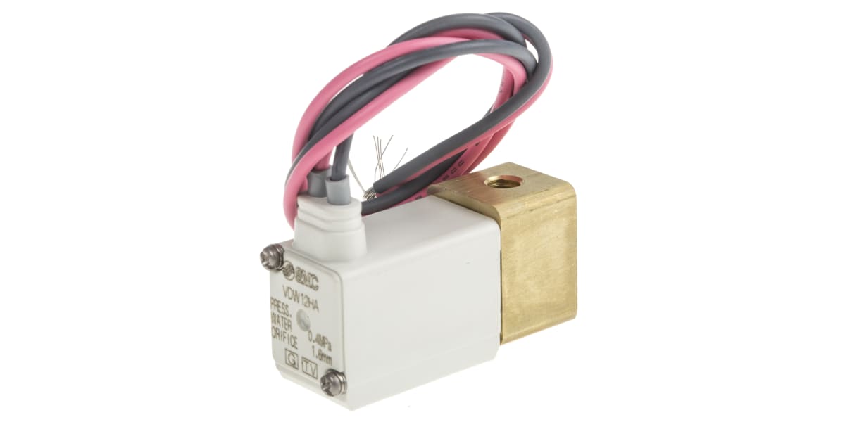 Product image for 2 Port Solenoid Valve Size 1, M5, 24Vdc