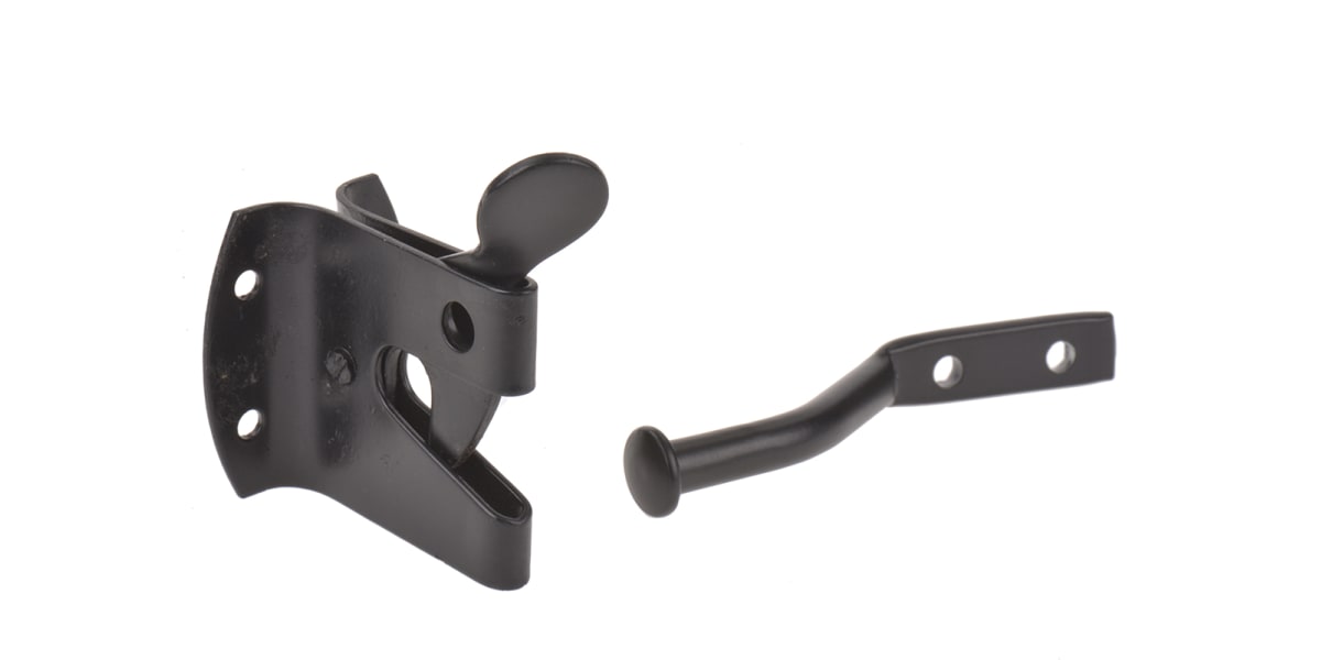 Product image for Black Automatic Gate Latch