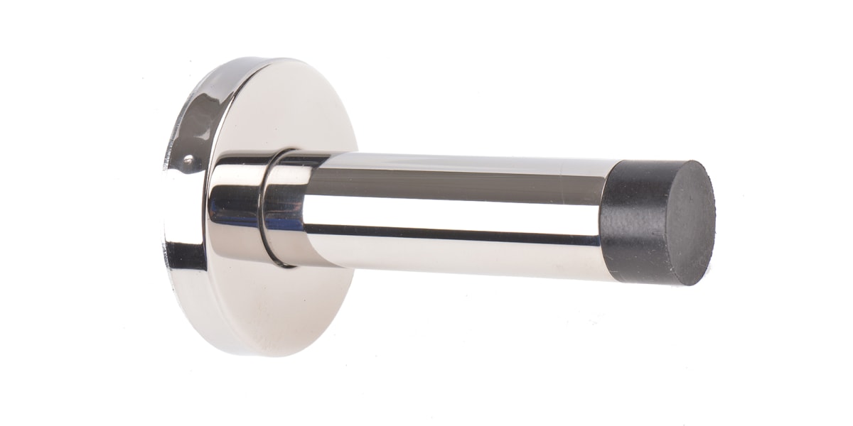 Product image for Polished SSteel Door Stop Concealed fix