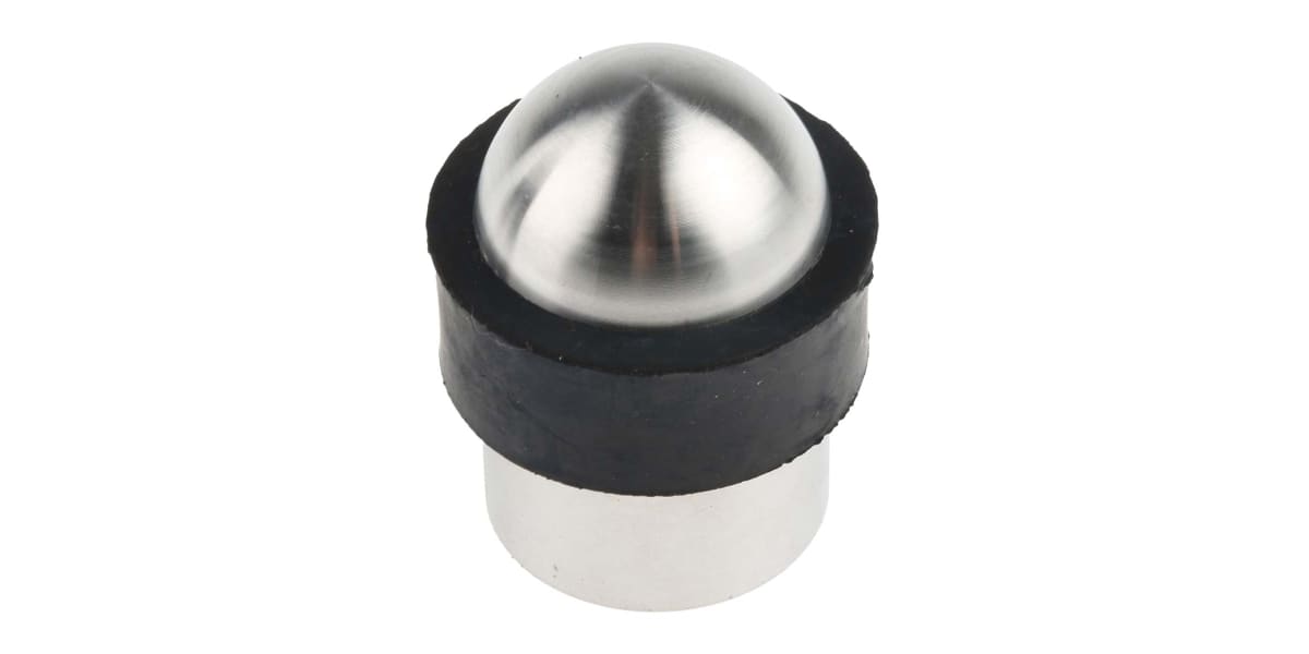 Product image for Satin SSteel Door Stop - Domed