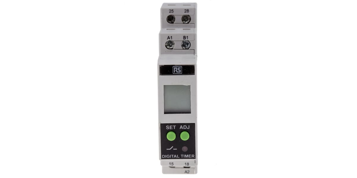 Product image for 18 Function Time Relay 24-240Vac/dc