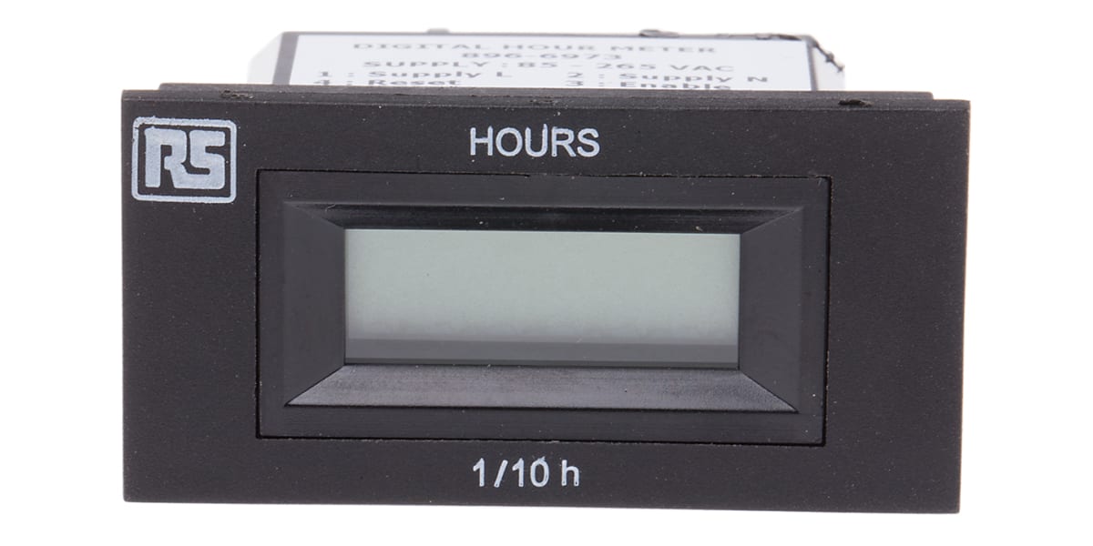 Product image for Digital Hours Run Meter 85-265Vac