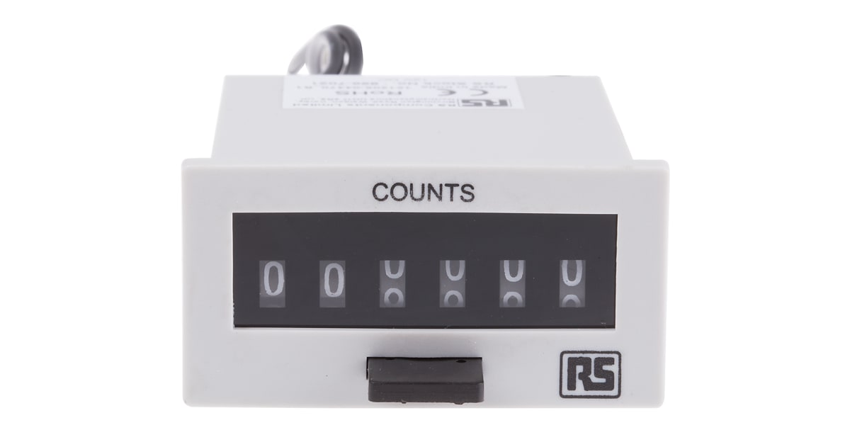 Product image for Electromech Impulse Counter 56x29mm 12V