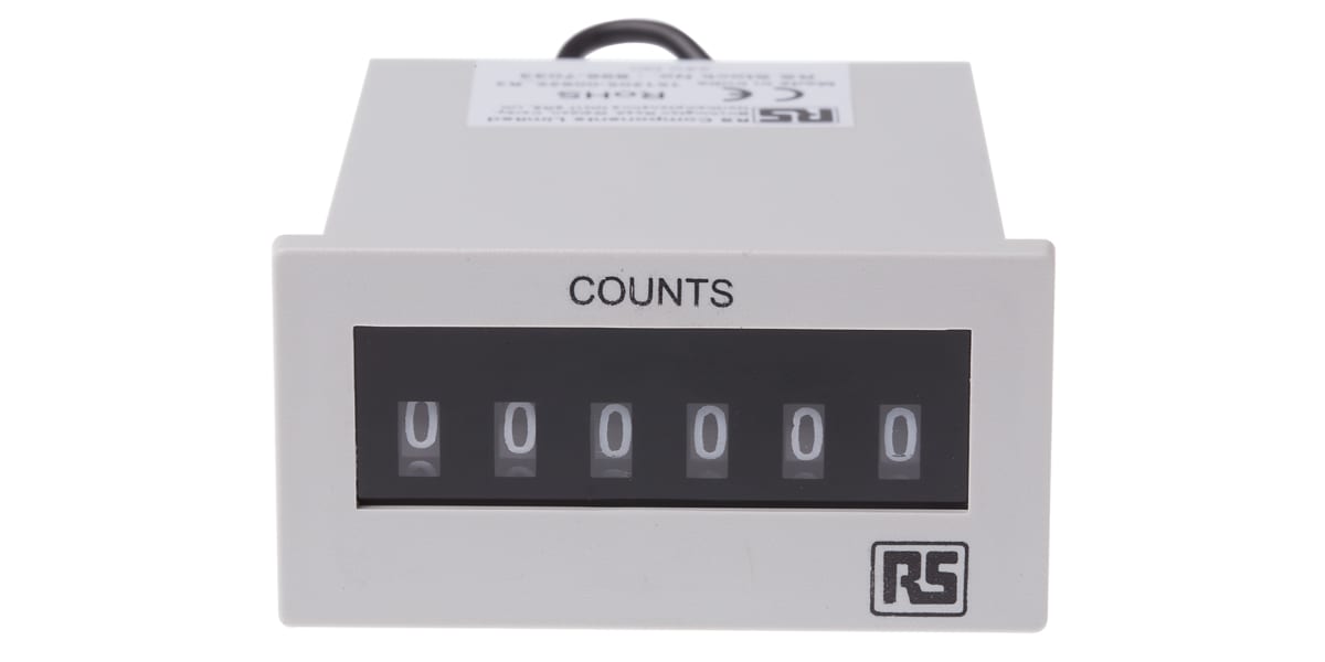 Product image for Electromech Impulse Counter 56x26mm 24V