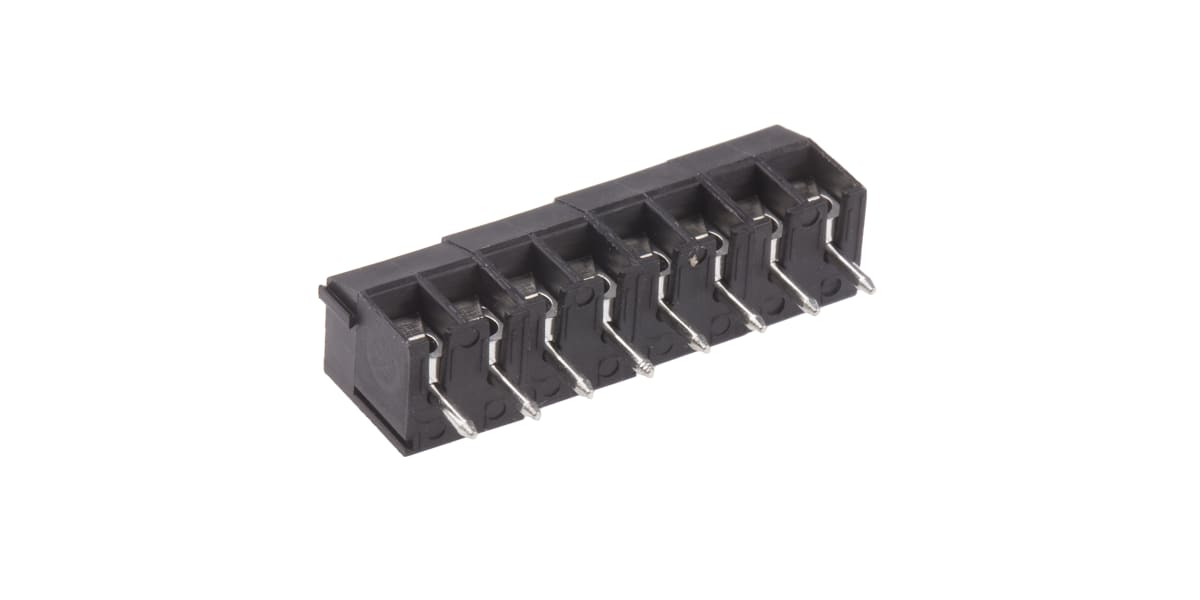 Product image for 3.5mm U/low prof PCB terminal block,8P