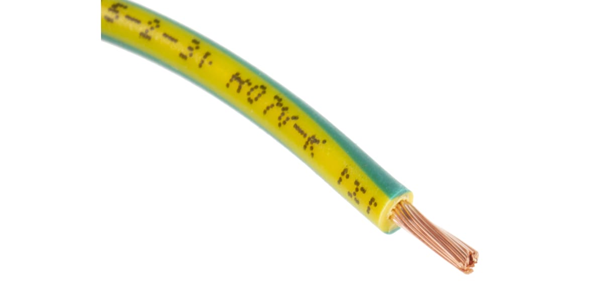 Product image for N07V-K 1.5mm Green/Yellow Cable 100m