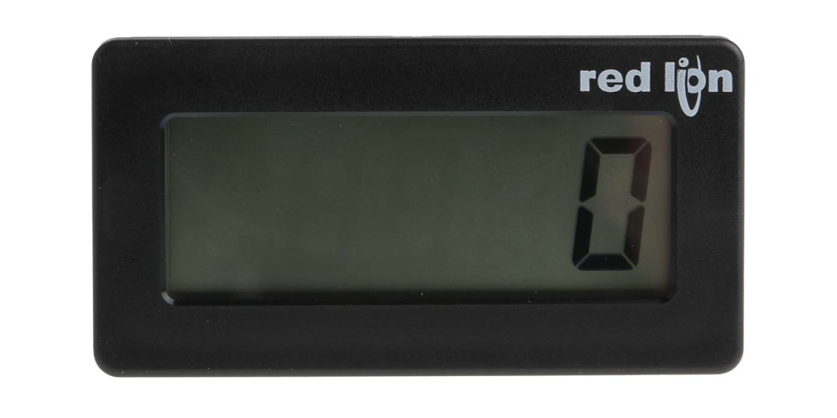 Product image for Red Lion DT8, 5 Digit, LCD, Counter, 10Hz, 9 → 28 V dc