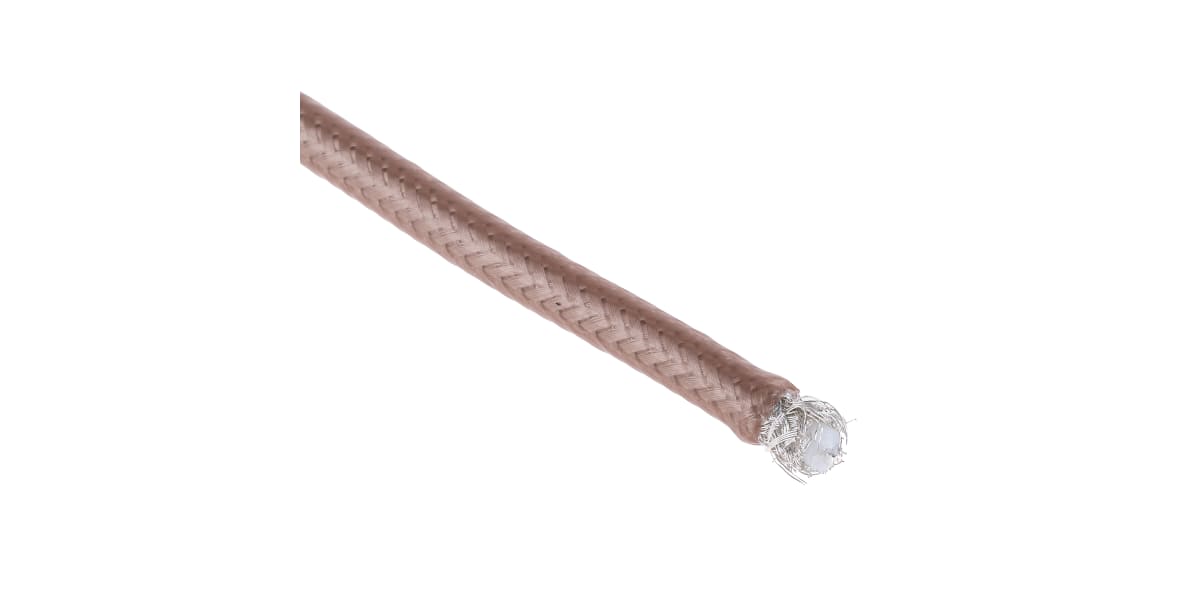 Product image for RS RG142 coaxial FEP brown 25m