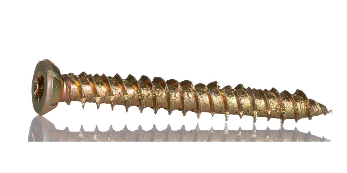 Product image for 6x60 Concrete Screw Zinc & Yellow