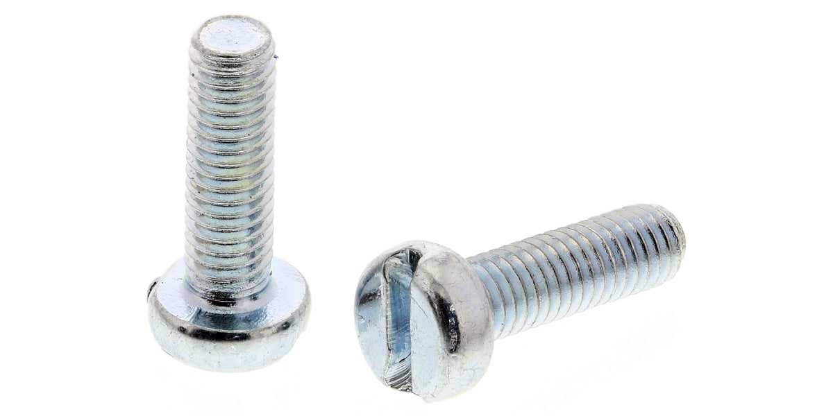 Product image for Slotted cheesehead steel screw M3x8mm