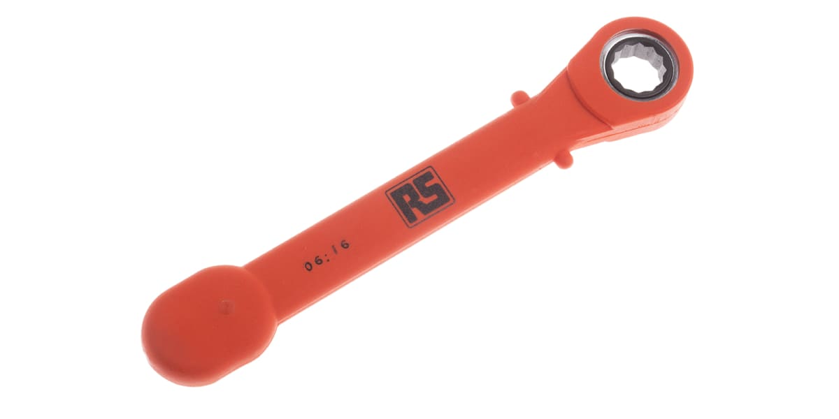 Product image for Insulated Ratchet Ring Spanner 13mm