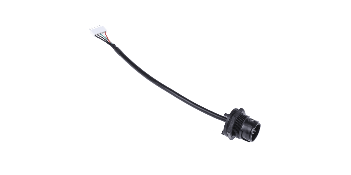 Product image for REAR PANEL MOUNTING MICRO USB CONNECTOR