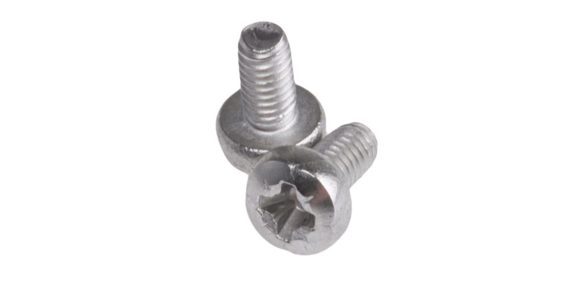 Product image for A2 s/steel cross pan head screw,M2.5x5mm