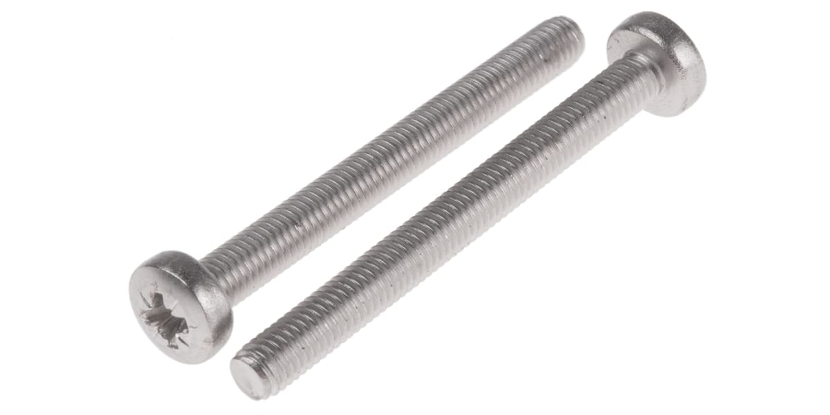 Product image for A2 s/steel cross pan head screw,M5x50mm