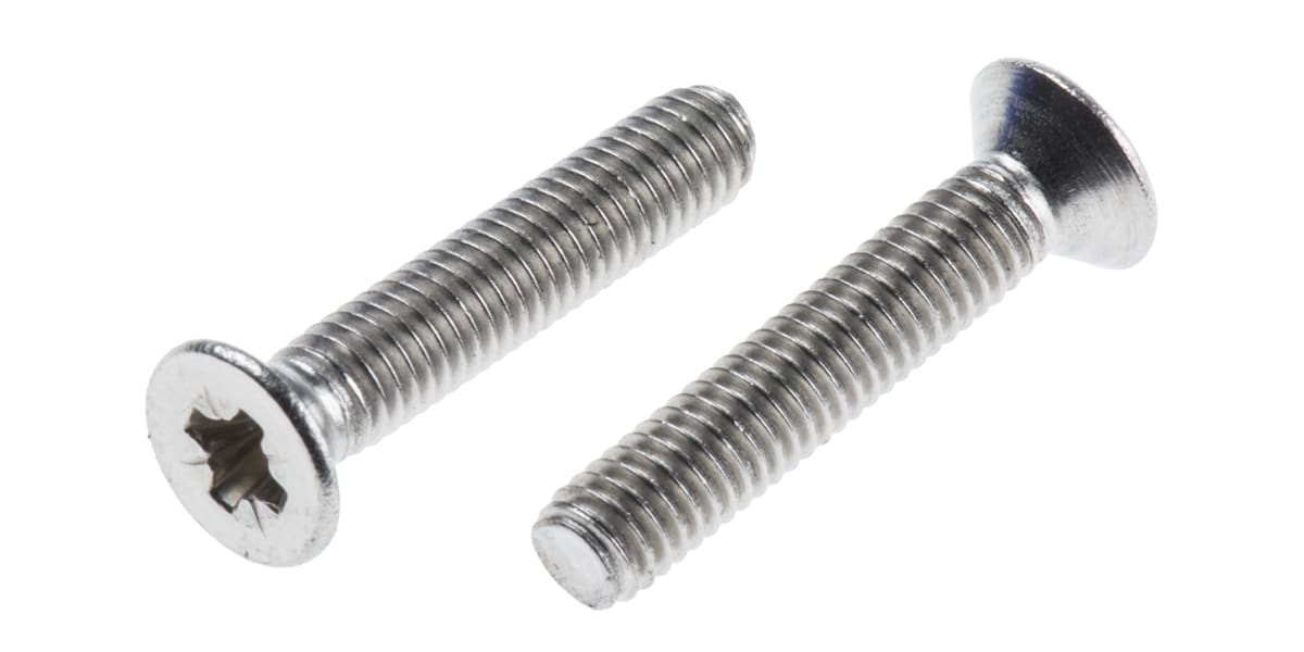 Product image for A2 s/steel cross csk head screw,M3x16mm