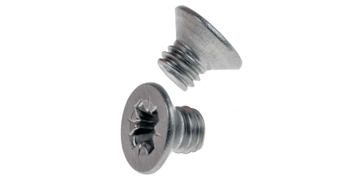 Product image for A2 s/steel cross csk head screw,M4x5mm