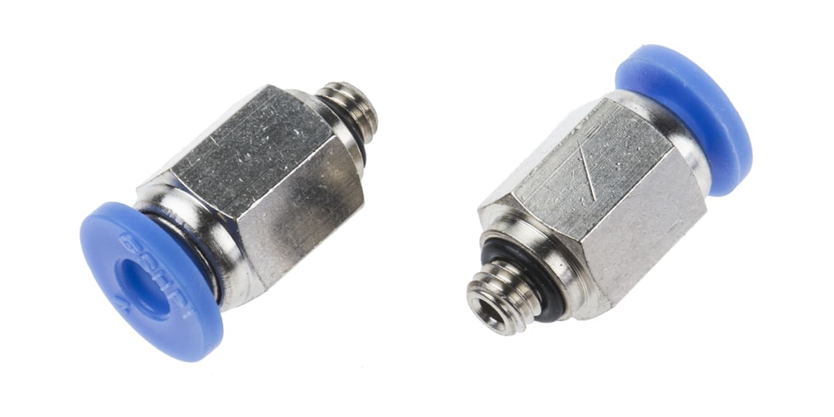 Product image for Straight Adaptor, M5 x 4 mm