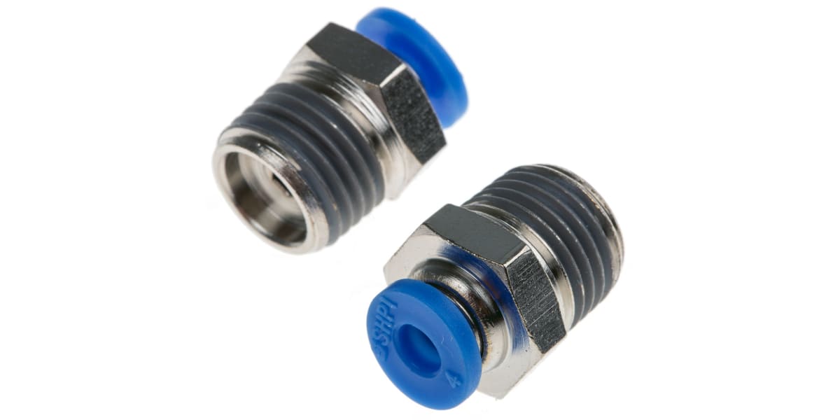 Product image for Straight Adaptor, R1/4 x 4 mm