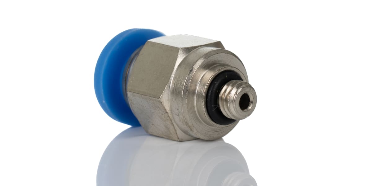 Product image for Straight Adaptor, M5 x 6 mm