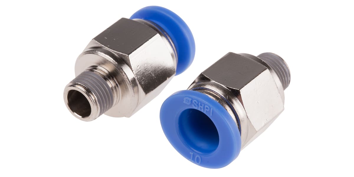 Product image for Straight Adaptor, R1/8 x 10 mm