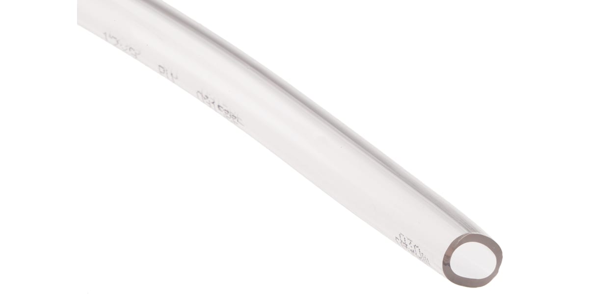 Product image for Polyurethane Tube, Clear 9mm ID, 12mm OD