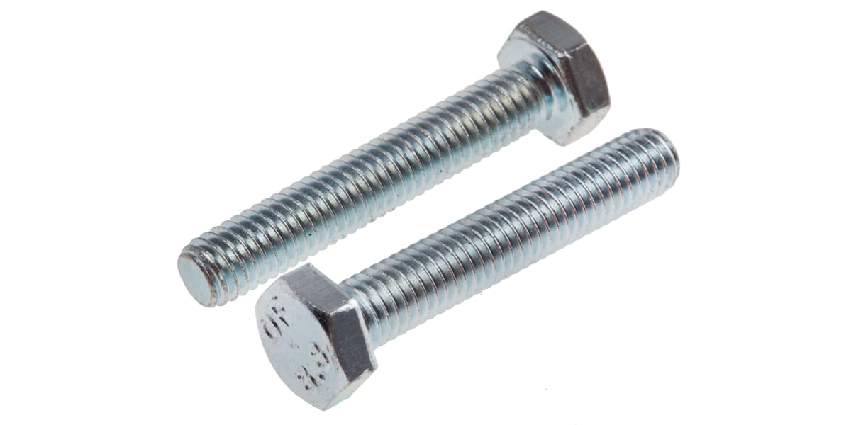 Product image for ZnPt stl high tensile set screw,M6x35