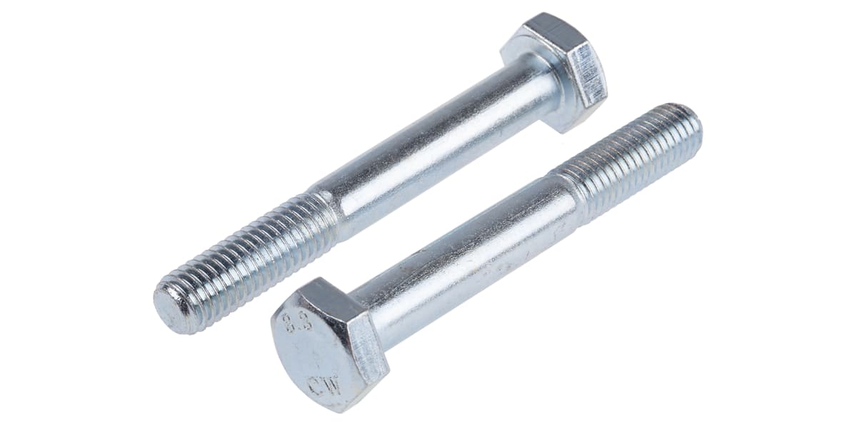 Product image for HEXAGON HEAD HIGH TENSILE BOLT,M10X75MM