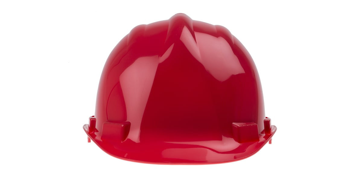 RS PRO Red Safety Helmet Adjustable - RS Components Indonesia