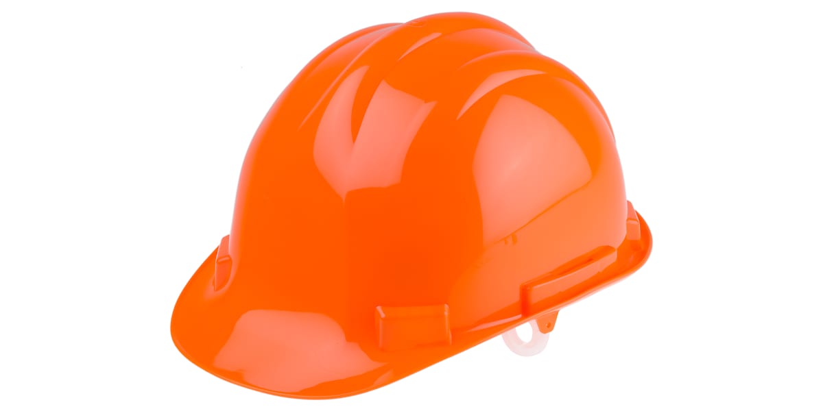 Product image for HDPE Safety Helmet, Orange