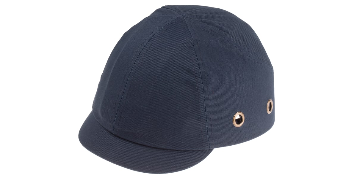 Product image for Short peak bump cap, 3cm, navy